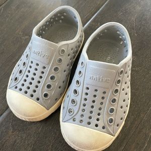 Gray Kids Native Shoes